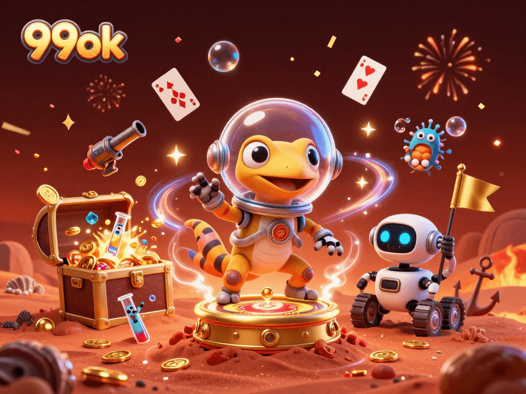 Engage with the thrilling 99ok casino adventure full of treasures and unique space characters.