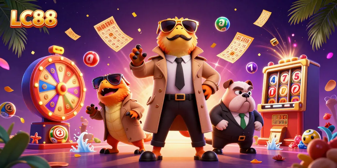Experience thrilling gameplay at LC88 with vibrant casino action, raptors in disguise.