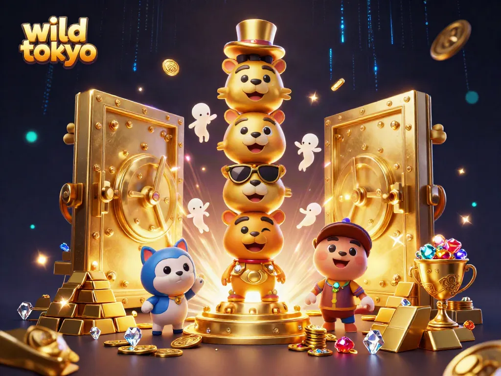 Experience thrilling games at wild tokyo casino with vibrant characters and dynamic elements.