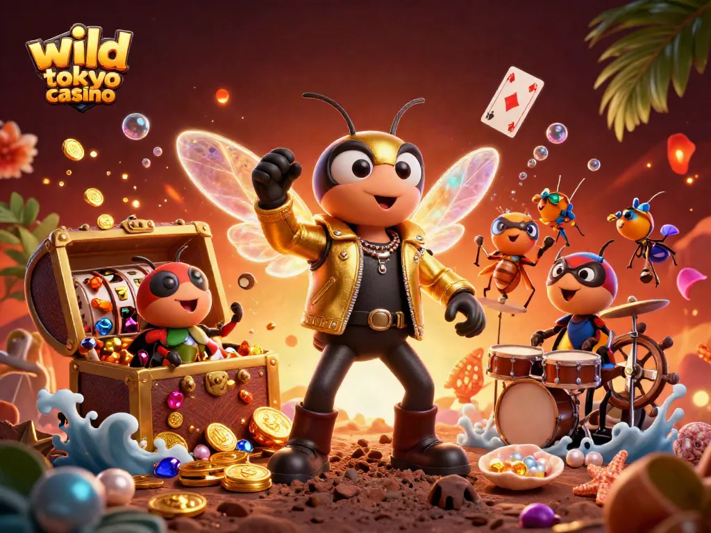 Engage with wild tokyo casino through vibrant motifs and thrilling scenes featuring winning game symbols.