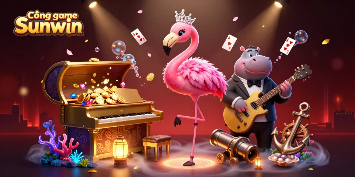 Experience the exhilarating Cổng game Sunwin with vibrant characters and dynamic gaming elements.